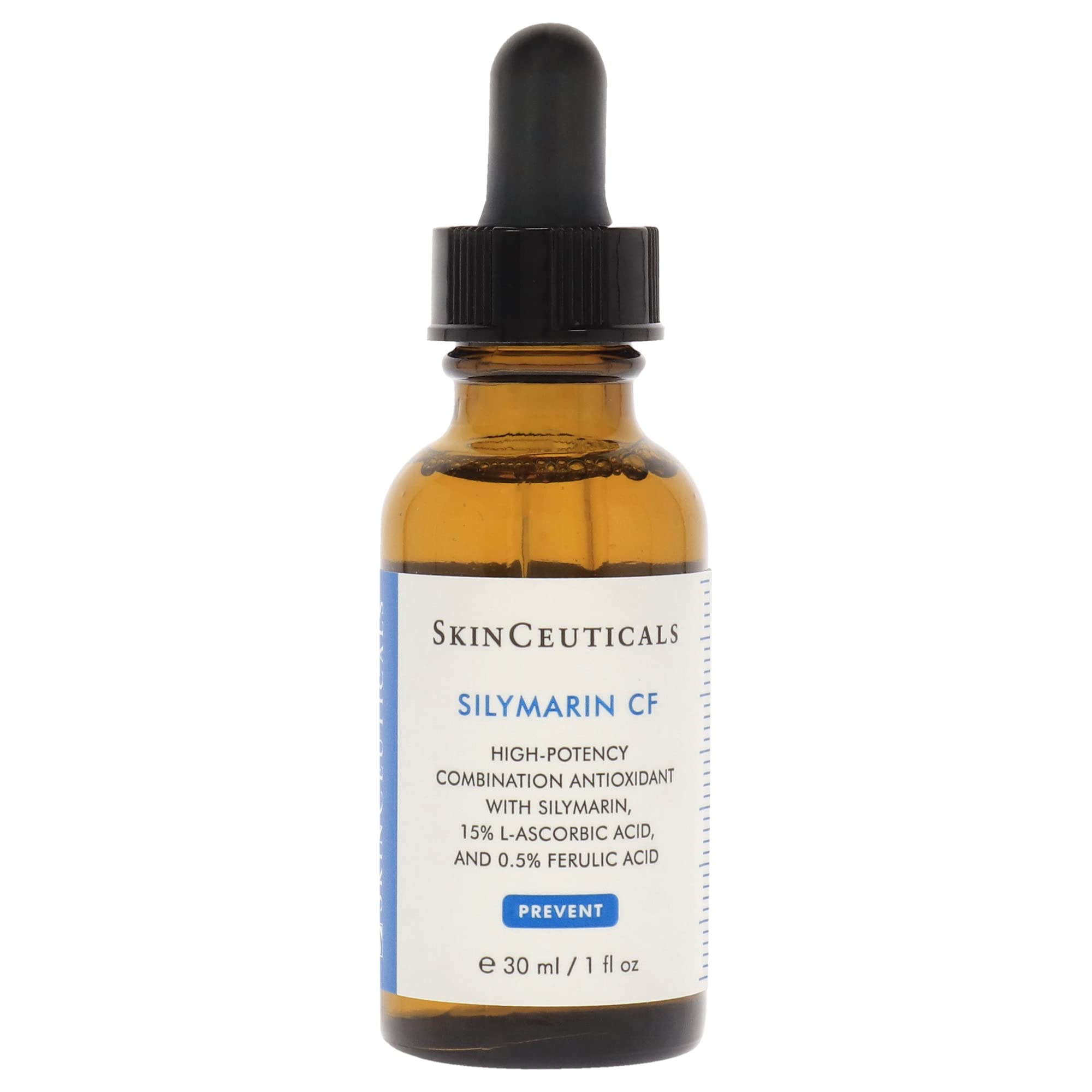Skinceuticals Antioxidant Serum Silymarin CF - Vitamin C Serum for Anti-Aging & Acne-Prone Skin