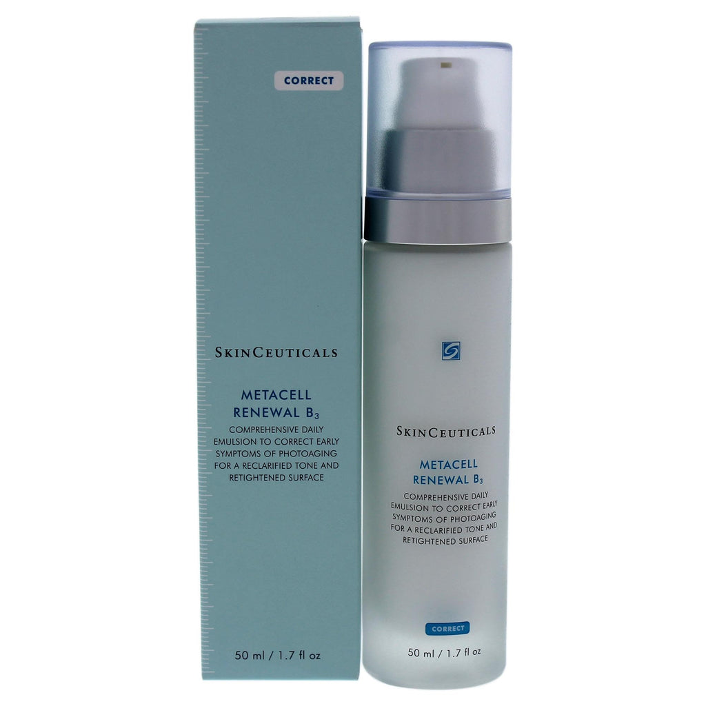 Skinceuticals Metacell Renewal B3 Anti-Aging Facial Cream - Daily Skincare Moisturizer for Photoaging Treatment, 50ml