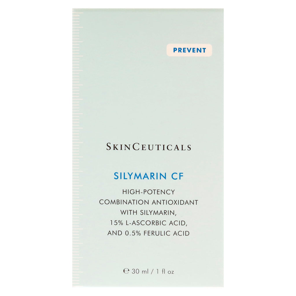 Skinceuticals Antioxidant Serum Silymarin CF - Vitamin C Serum for Anti-Aging & Acne-Prone Skin