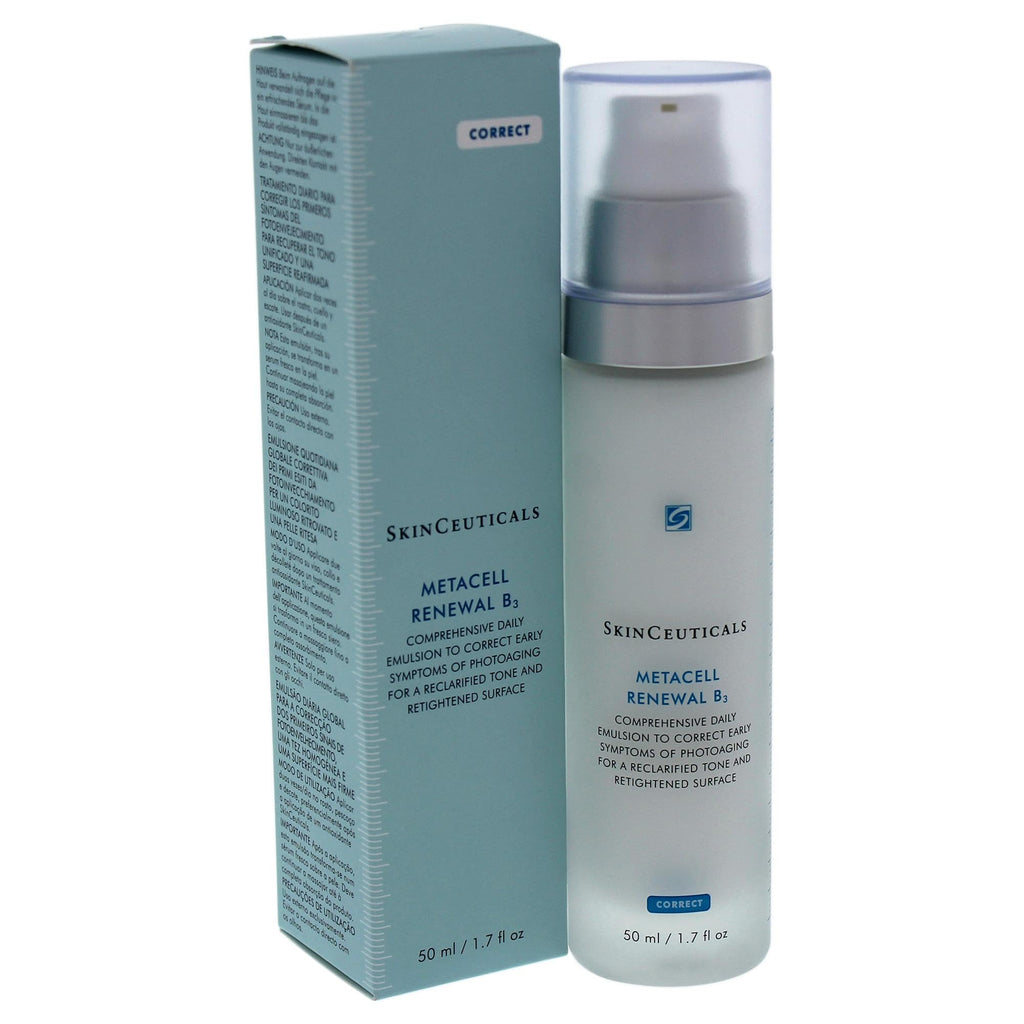 Skinceuticals Metacell Renewal B3 Anti-Aging Facial Cream - Daily Skincare Moisturizer for Photoaging Treatment, 50ml