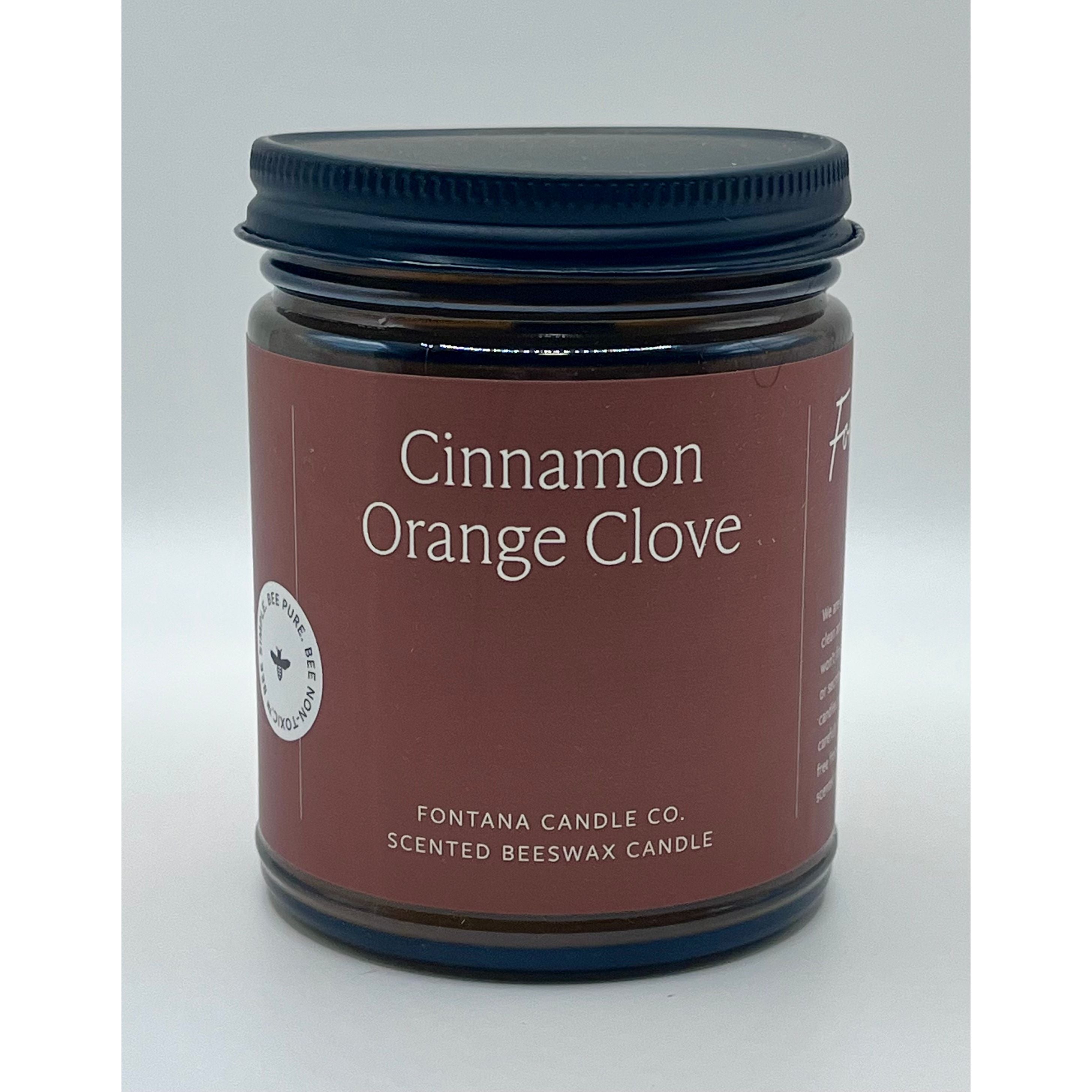 Cinnamon orange clove candle