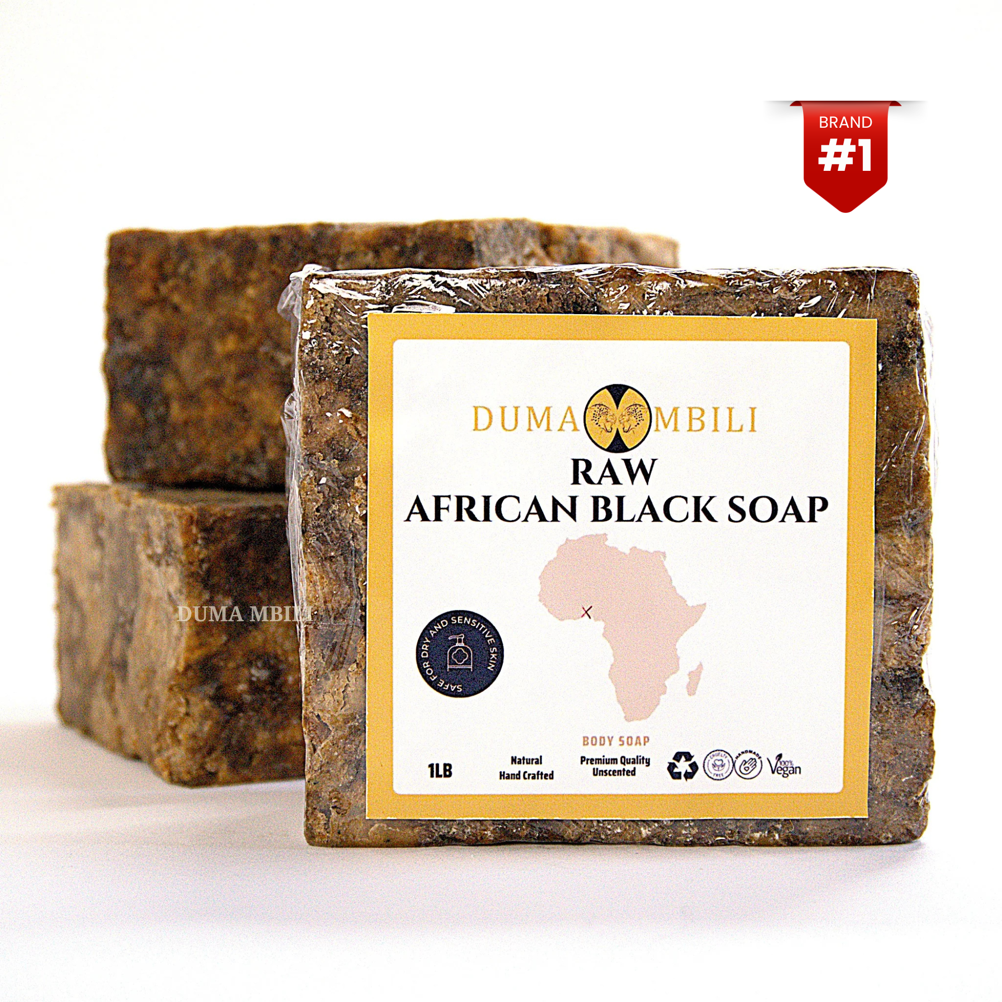 Authentic African Black Acne Soap | Organic Skincare for Clear & Glowing Skin