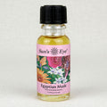 Bottle of Sun's Eye Egyptian Musk concentrated aroma on a light gray background