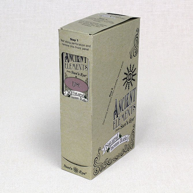 Box of 'Ancient Elements' from 'Sun's Eye' on a white background