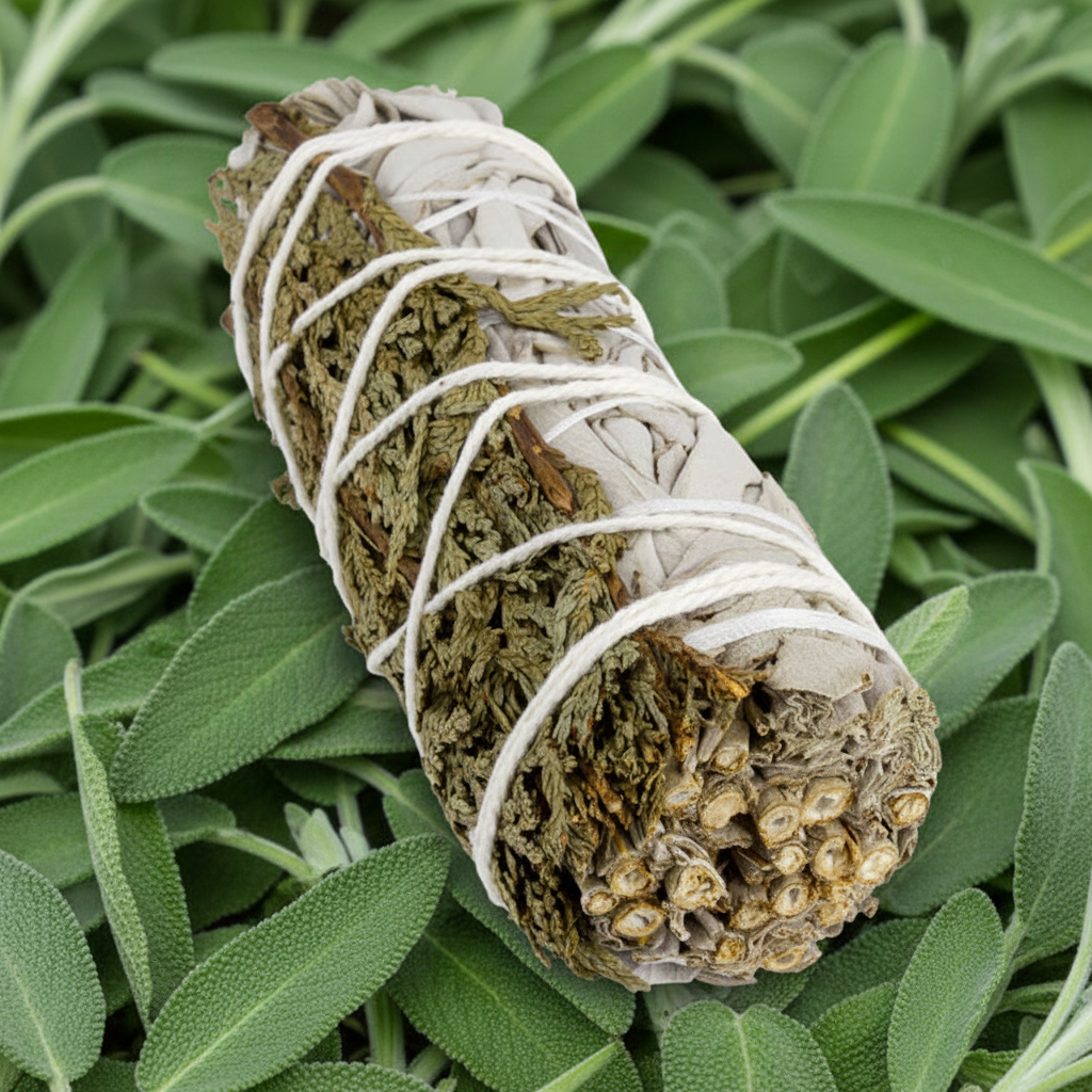 鼠尾草雪松薰香棒