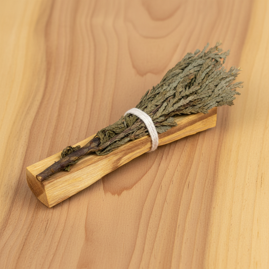 Palo Santo y Cedro Manojo para Sahumar