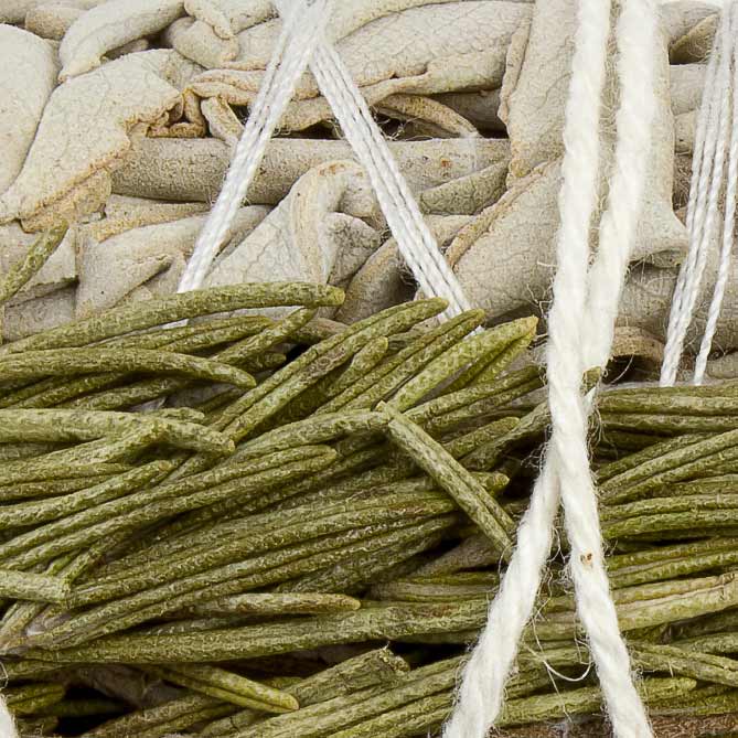 Sage & Rosemary Smudge Stick