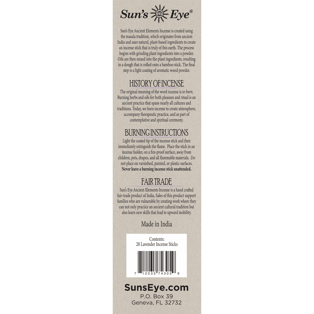 Lavender Incense