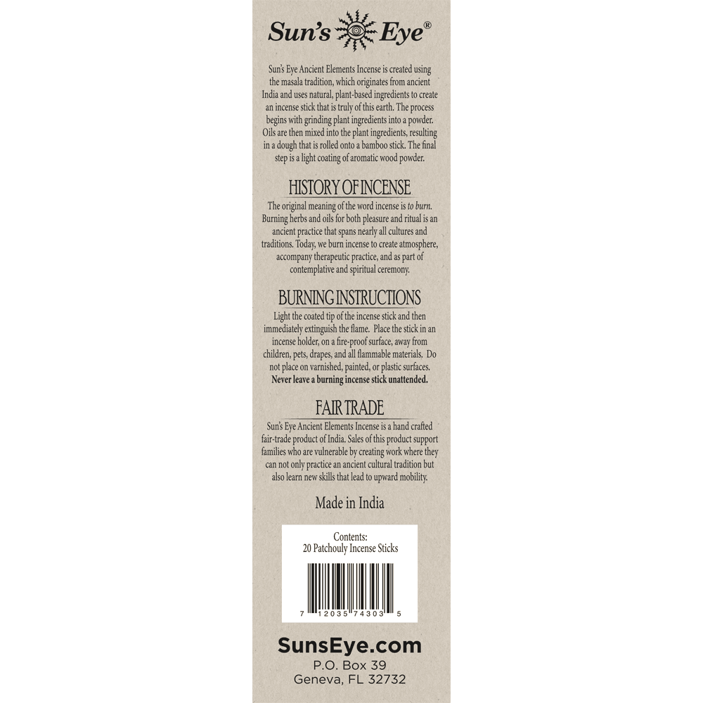 Patchouly Incense